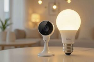 Keilini light bulb security camera