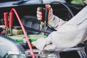 What is the typical symptom of battery failure